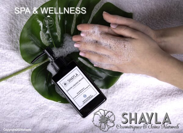 Soins spa et wellness - creme lavante mains - savon mains-SHAYLA COSMETIQUES NATURELS _